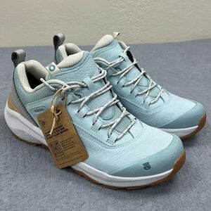 Oboz Cottonwood Low B-DRY Women's 8 Blue Hiking Low Top Waterproof Lace Up Shoes